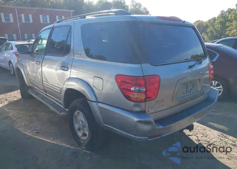 2003 Toyota Sequoia Sr5 V8 из США, поврежденный, VIN 5TDBT44A33S203301